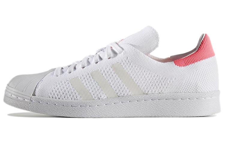 Adidas Wmns Superstar 80s Primeknit White Solar Pink Women s BB5095 39⅓