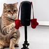 Brinquedo de Boxe para Gato Brinquedo Saco de Pancadas para Gato com Ação Oscilante com Mola Brinquedo de Boxe Interativo com Base de Ventosa para Diversão de Exercício para Gatinho em Interior