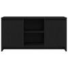 TV Cabinet in Black Oak Look 102 x 37.5 x 52.5 cm