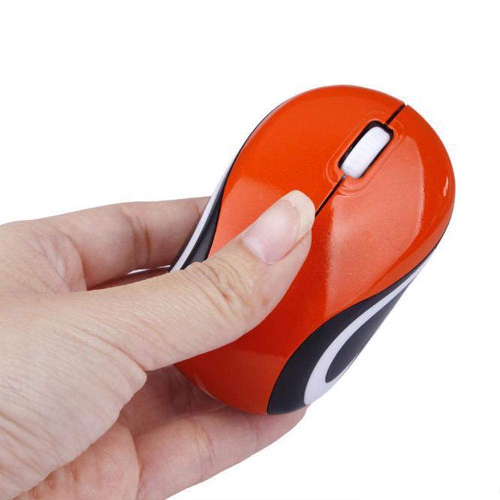 Mini 2.4 GHz 800-1600 DPI Wireless Optical Mouse Mice for PC Laptop Notebook