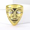 Vintage Creative Electroplating Clown Mask Brooch Personalized Fashion Men'S Suit Coat Corsage Jewelry Pin