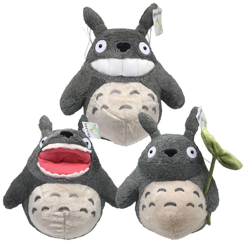 Adorable 14" My Neighbor Totoro Gray Plush Doll Soft Stuffed Animal Toy For Kids
