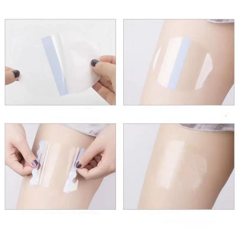 Hot Women Inner Thigh Anti-wear Patch Tape Spandex Invisible Body Anti-friction Pads Patches Not Stuffy Elastic Leggings Bandage