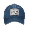 Friend TV Show Denim Fabric Cap Casual Baseball Caps Adjustable Hat Summer Unisex Baseball Hats