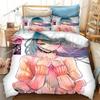 Anime OSHI NO KO 3D Printing Bedding Set Duvet Covers Pillowcases Comforter Bedding Sets Bedclothes Bed Home Textiles