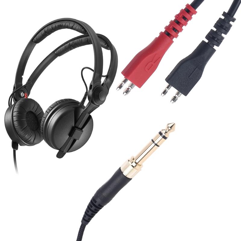 Cable Replacement Headphone Audio Cable Extension Noise Cancelling Convenient for HD230/HD250/HD250 Headphones