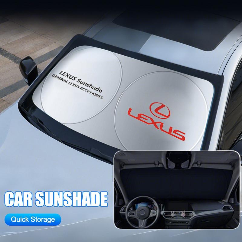 Folding Car Windshield Sun Shade Visor UV Protection Shield For Lexus ES300 RX330 RX300 GS300 IS250 IS200 CT200h NX RX LX GX GS
