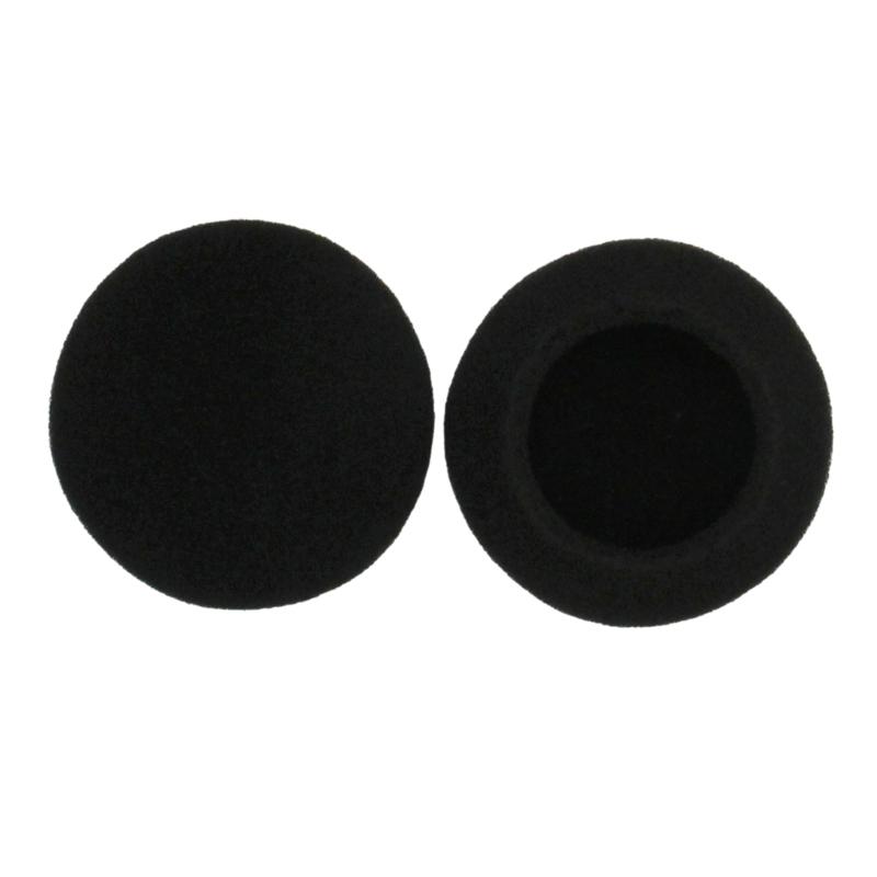 10 Pares/lote Redondo 35 40 45 50 55 60 65 mm Cubierta de Auriculares Reemplazo Esponja Almohadillas para Orejas Universal Almohadillas de Espuma Cojín de Espuma