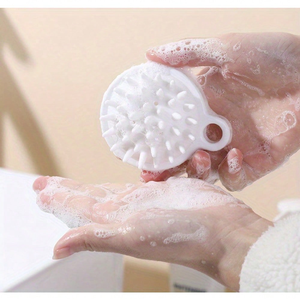 1 Piece Scalp Cleaning Massage Hair Comb, Soft Tooth Hair Brush, Hair Washing Tool For Home Scalp Care