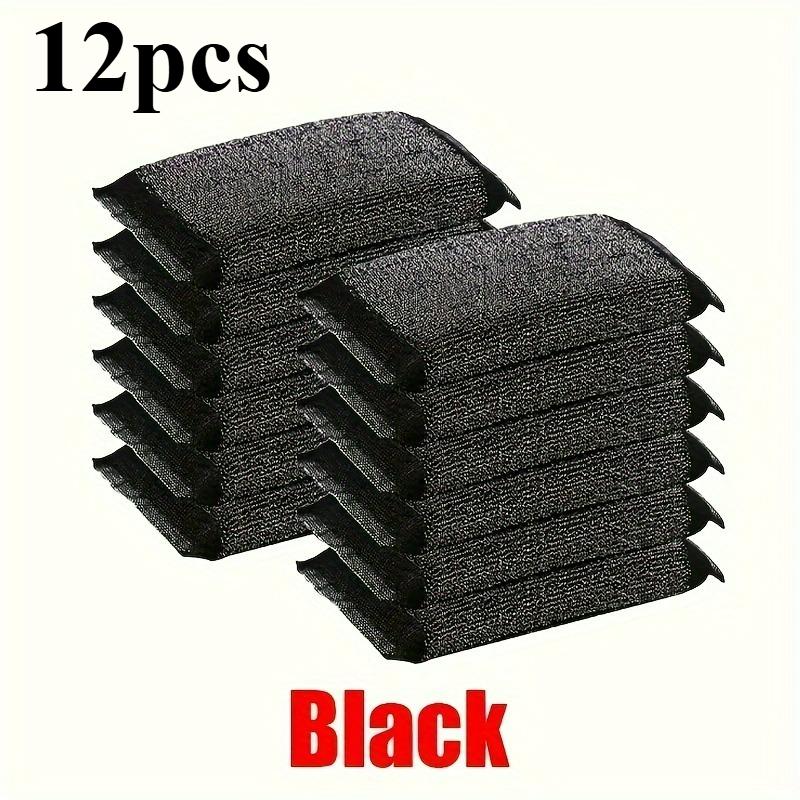 

12pcs Stainless Steel Scrub Pads, Metal Wire Cleaning Cloths for Kitchen Bathroom - Scratch-Free Durable Scouring Pads for Pots