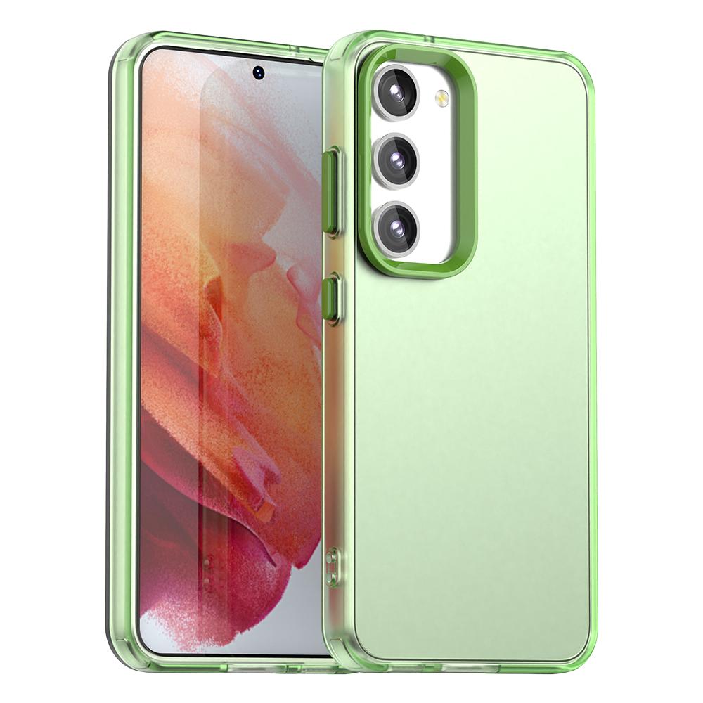 Matte Candy Translucent Case For Samsung Galaxy S24 S23 Ultra Plus S24 FE A16 A06 A15 A55 A35 A25 M55 Coque Frosted Bumper Cover