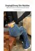 2025 Autumn Women's Retro Wide-Leg Flare Jeans
