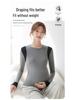 Maternity Modal Long Sleeve Base Layer Top