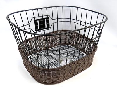 Woven Wire Basket Brown SK-3