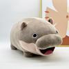 Soft Moo Deng Plush Toys Hugable Pygmy Hippo Plushie Toy Moo Deng Hippo Plush  Home Toy Decoration