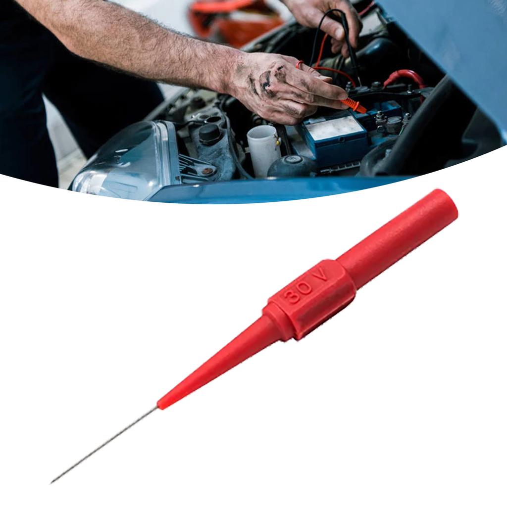 0.7mm Multimeter Test Probe High Temperature Resistance Detection Wire Piercing Probe for Car Repair