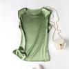Women's Summer Silk Camisole - Mulberry Satin Solid Sleeveless Top