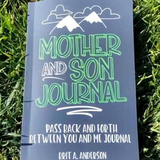 Mother Son Journal Teenage Boys Fun Prompt Notebook Thick Smooth Paper Family Journal