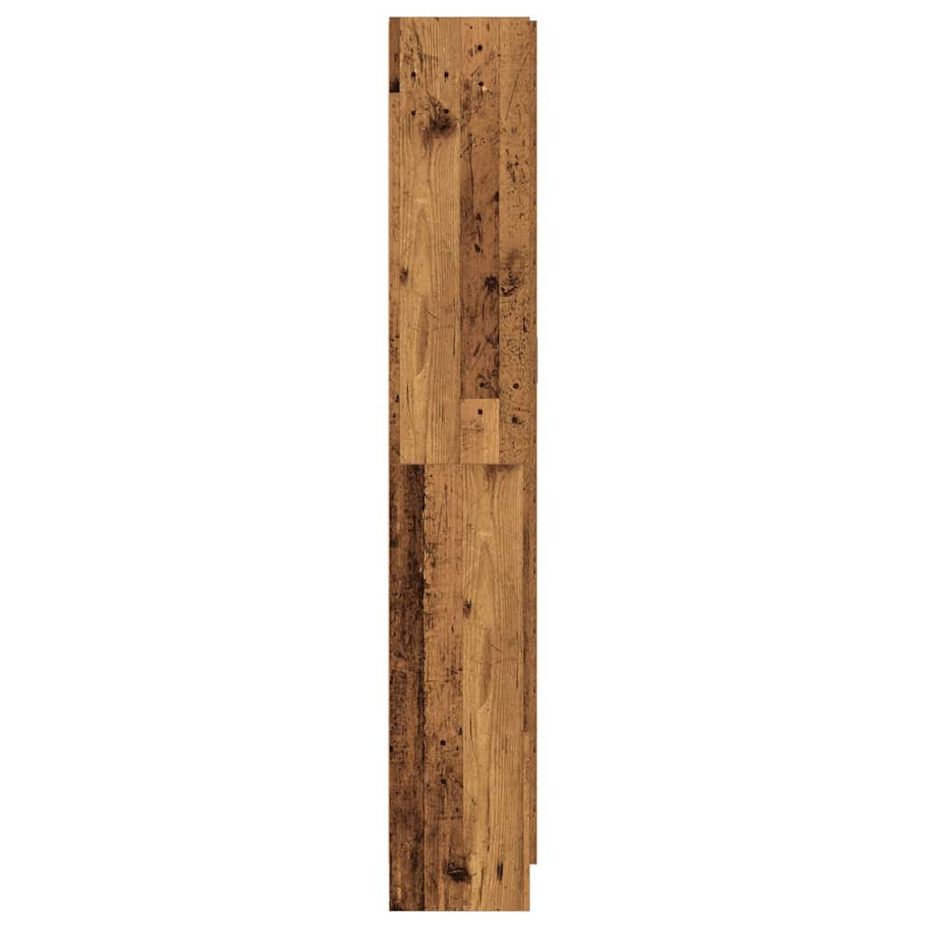Credenza Alta con Aspetto Legno Vintage 82,5 x 30,5 x 185 cm Legno Ingegnerizzato