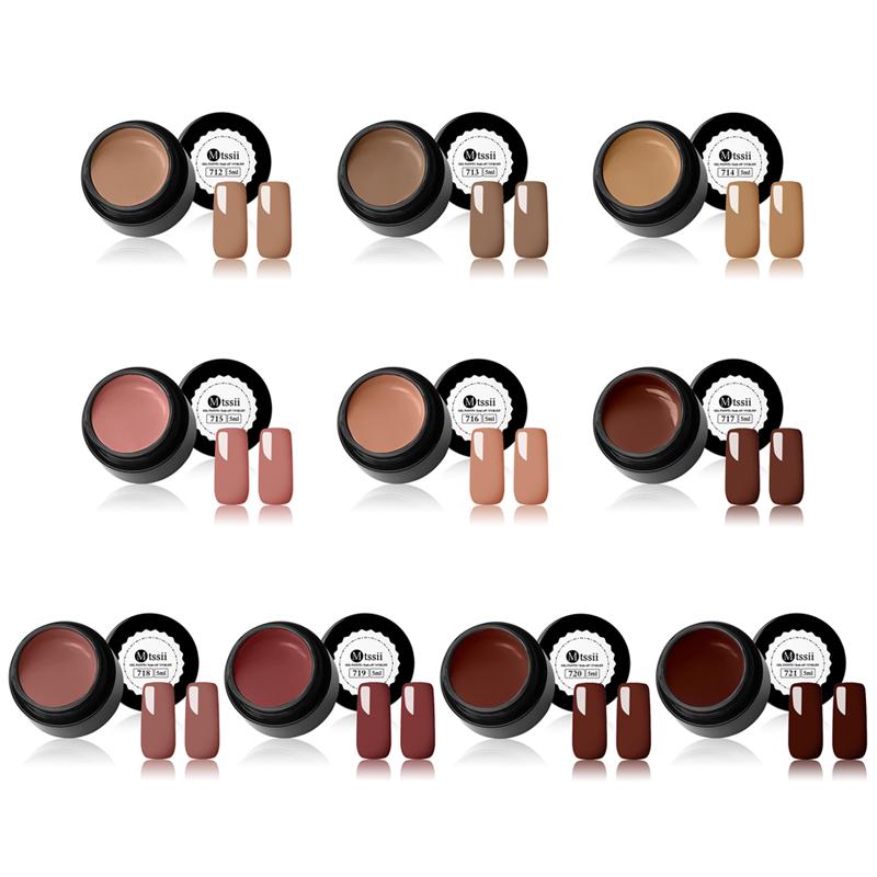 Mtssii 21 Colors Painting 5ML UV&Led Polish Paint Art Design Drawing Nail Gel Lacquer Decoration