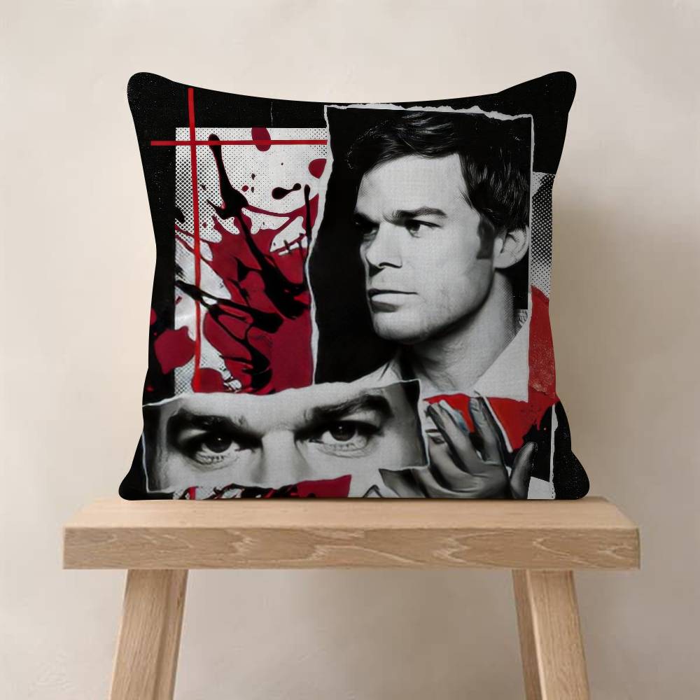 HOT TV DDexterES morganS pillow cover sofa cushion cover home room decoration children gift