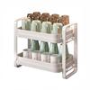Multifunctional 2Tier Cup Organizer Saving Space Large Capacity Tea/Coffee Cup Stand Thickened Dishwashing Rack