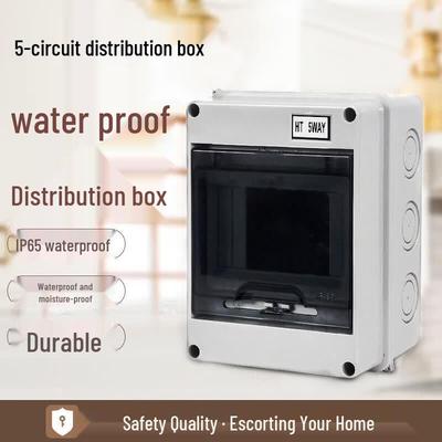 Jingkailong Rainproof Outdoor 5-Circuit Distribution Box Cover
