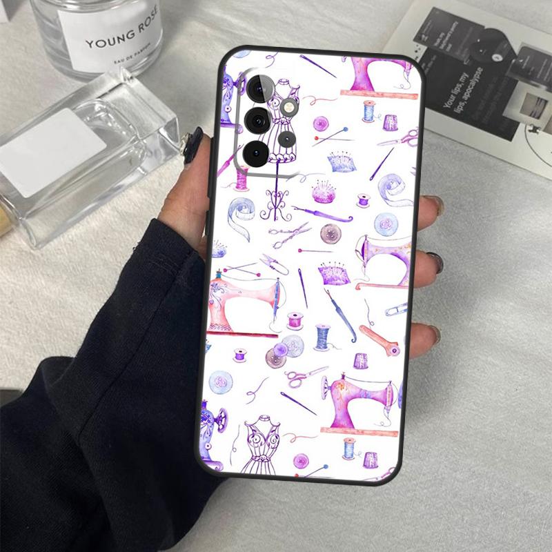 Sewing Machine Case For Samsung Galaxy A54 A34 A14 A36 A56 A06 A13 A53 A32 A12 A22 A52 A35 A17 A16 A55 A15