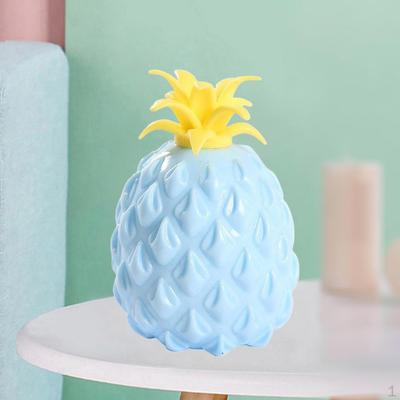 Silikon-Ananas Fidget Spielzeug Knet-Sensorik-Dekompression Spielzeug Blau