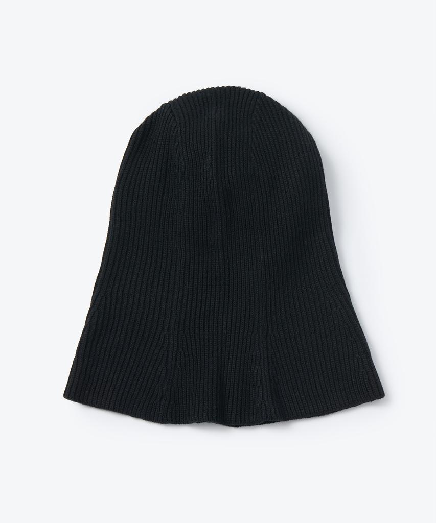 MUSINSA STANDARD WOMAN Women'S Oversized String Knit Balaclava [Black]