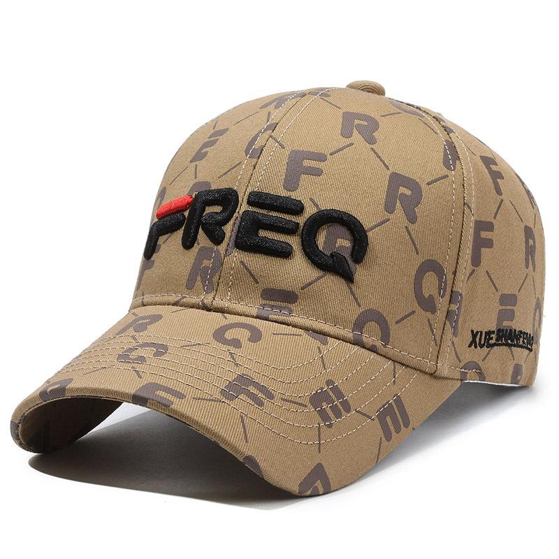 New Embroidered Letter Baseball Cap for Men and Women Outdoor Leisure Sunscreen Sunshade Fashion Versatile Travel Must