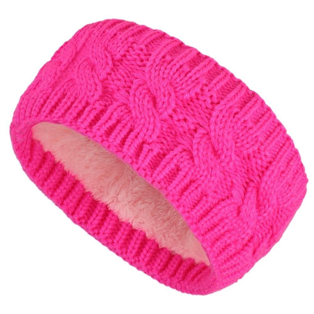 Thickned Ear Protection Headband Wide Hairband Fashion Knitted Headband Winter