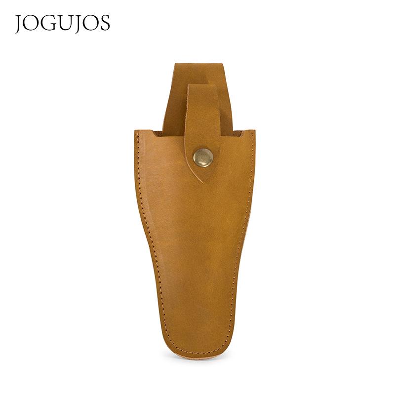 

Cross-border Leather Tool Waist Bag: Retro Cowhide Holder for Scissors & Pliers