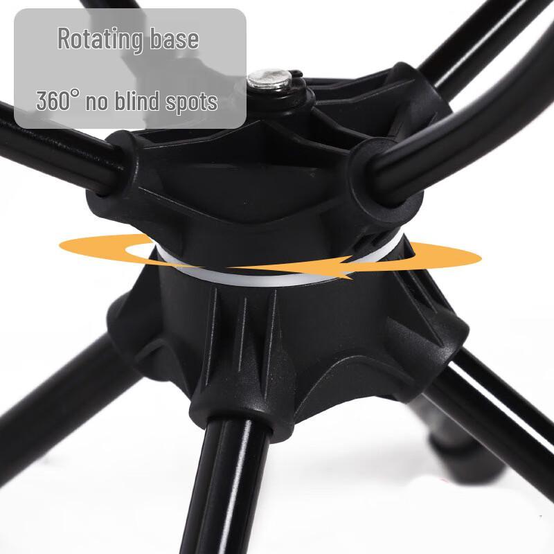Portable 360-Degree Rotating Folding Chair