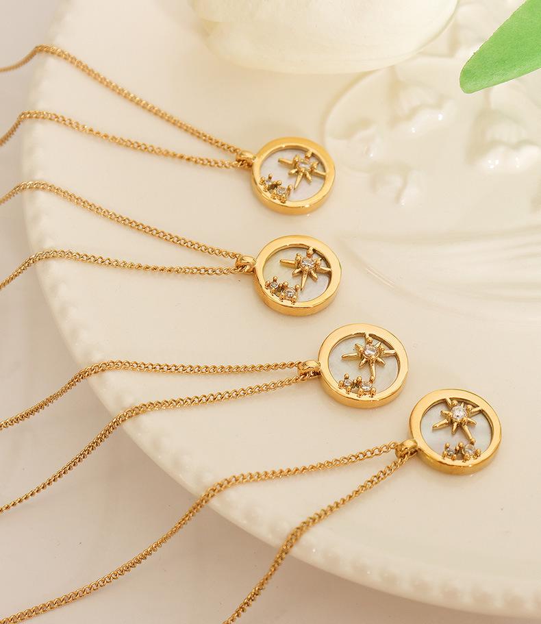 Summer Style Star Diamond Choker Necklace: Couple's Qixi Gift, Titanium Steel Collarbone Chain