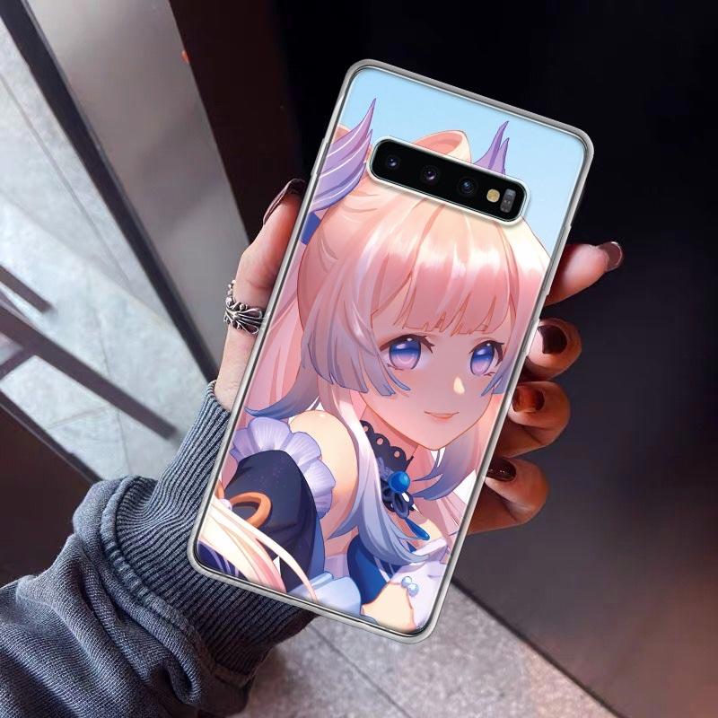 

Genshin Impact Sangonomiya Kokomi Phone Case For Samsung Galaxy S26 S25 Edge S24 S23 Ultra S22 Plus S21 S20 FE Soft TPU Back Cov Samsung S21 Plus