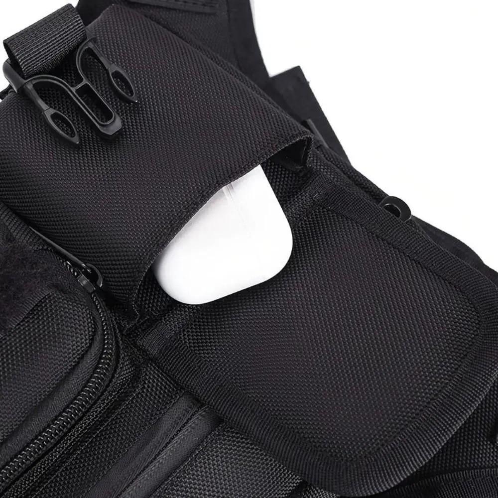 Multi-functional Sports Vest Bag Adjustable Outdoor Chest Bag Multi-functional Chest Bag  Cycling