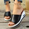 Fashion 2025 New Arrival Brand Women Flip Flops Lightweight Beach Slippers High Quality PU Leather Shoes Zapatos De Mujer Woman Sandal