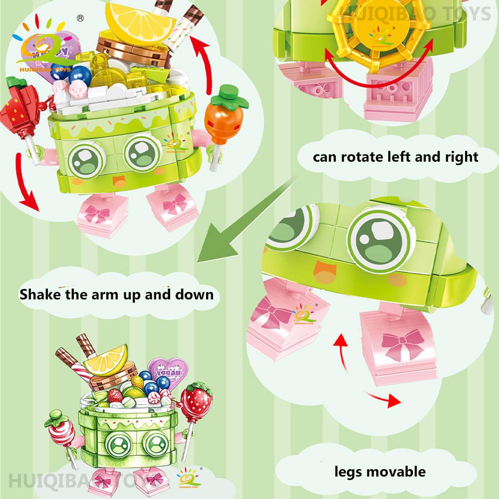 First-Class Huiqibao Self-Assembly Premium-Quality Gourmet Mechanical Machine First-Class Cute First-Class Popcorn Superior-Grade Cake High-Standard