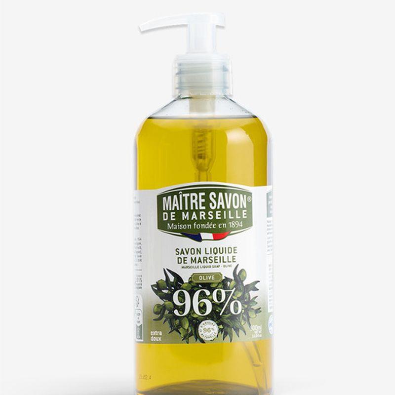 Original Marseille Liquid Soap Cleanser Olive 500ml