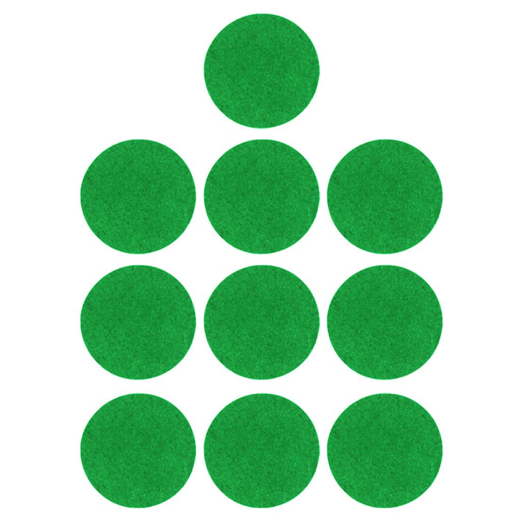 10Pcs 59mm/74mm/94mm Air Hockey Table Felt Pushers Air Hockey Felt Pushers Pads Replacement Air Hockey Mallet Felt Pads