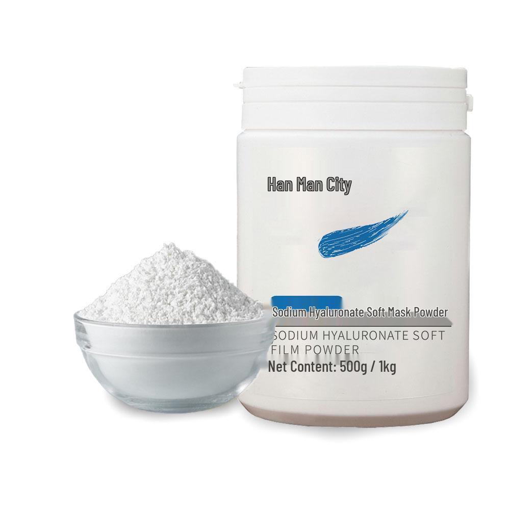Rose Mint Hyaluronic Acid Collagen Mask Powder – Moisturizing & Hydrating Soft Face Mask
