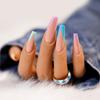 Long Ballet Color French Wear Nail Art False Nail Art Patch Nail Film Waterproof Removable Nail Film