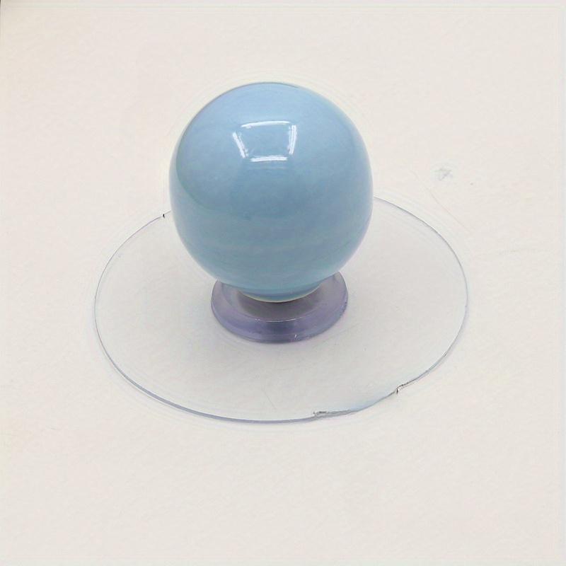 1PC Ceramic Handle Simple Colorful Single Hole No Punch Handle - for Wardrobe Drawer Cabinet Handle Bottle Cap Carry Handle