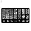 Delicate Nail Stamping Plate Diverse Styles Mini Nail Art Making