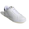 Adidas Originals Court Tourino RF Leather Casual Slip-Resistant Durable Low-Top Skate Shoes Unisex Sneakers White Blue GX4346