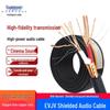 Guanyuan EVJVP 2-Core 2.5mm² Shielded Audio Cable