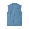 Men's V-Neck Sleeveless Knit Cardigan Vest