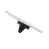Support de téléphone - Aimant - Universel - Pour iPhone et Samsung - 2 pièces - Plastique noir