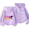 Kpop Demon Hunters Zipper Hoody Children Huntrix Rumi Zoey Cartoon Fashion Zip Sweatshirt Boy Girl Casual Tops Kids Clothes Gift